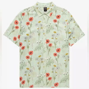 Disney Our Universe Tinkerbell Small Button Down‎ Short Sleeve Unisex